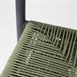 Bolero Eden PE gevlochten rattan outdoor barkrukken groen (2 stuks)