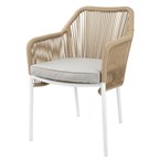 Bolero Bay PE gevlochten rattan outdoor armstoelen honingkleur (2stuks)