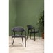 Bolero Santiago outdoor armstoelen zwart (4 stuks)