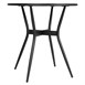 Bolero Santiago Buiten Tafel Zwart 690mm