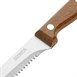 Olympia Steakmessen met PP Houtlook Handgrepen (12 stuks)