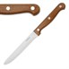 Olympia afgeronde steakmessen met PP houtlook handvatten (12 stuks)