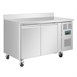 Polar U-Series Dubbele Deurs Werkbank koeling met Achterwand 282Ltr