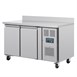 Polar U-Series Dubbele Deurs Werkbank koeling met Achterwand 282Ltr