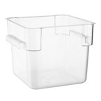 Hygiplas Polycarbonaat Vierkante Opslagbak 5,5Ltr