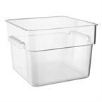 Hygiplas Polycarbonaat Vierkante Opslagcontainer 10Ltr