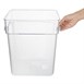 Hygiplas Polycarbonaat Vierkante Opslagcontainer 15Ltr