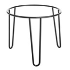 Olympia Anti-Slip Verhoger Rond Zwart Draad 210x180mm