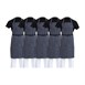 Whites Butchers gestreepte koksbuis blauw/wit (5 stuks)