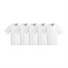 Whites Boston unisex koksbuis korte mouw wit