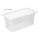 Nisbets Essentials Polypropyleen 1/3 Gastronormbak 150mm