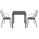 Bolero Adeline Armstoelen Leisteenblauw (4 stuks)