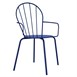 Bolero Adeline Armstoelen Donkerblauw (4 stuks)