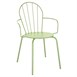 Bolero Adeline Armstoel Lichtgroen (4 stuks)