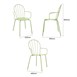 Bolero Adeline Armstoel Lichtgroen (4 stuks)