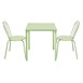 Bolero Adeline Stoel Lichtgroen (4 stuks)