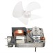 Buffalo Borstelloze DC Motor met Ventilatorblad