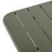 Bolero Amalfi Vierkante Gelat Staal Inklapbare Tafel Olijfgroen 700mm