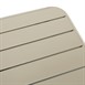 Bolero Amalfi Vierkante Gelat Staal Inklapbare Tafel Taupe 700mm