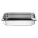 Nisbets Essentials RVS Gastronorm Bak 1/1 100mm (3 stuks)