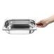 Nisbets Essentials RVS 1/2 Gastronorm Bak 65mm (3 stuks)