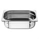 Nisbets Essentials RVS 1/2 Gastronorm Bak 100mm (3 stuks)