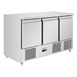 Polar U-Series Geventileerde 3-Deurs Saladette 400L