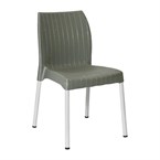 Bolero Elements Polypropyleen Rotan Stoelen Olijfgroen (4 stuks)