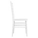 Bolero Chiavari Polypropyleen Stoelen Wit (4 stuks)