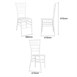 Bolero Chiavari Polypropyleen Stoelen Wit (4 stuks)
