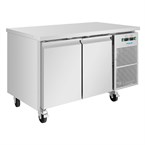 Polar U-Serie Koel-Vrieswerkbank Met 2 Deuren 124L