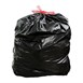 Nisbets Essentials Medium Duty Bin Bags Black 70Ltr (50 Pack)