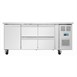 Polar U-Series Counter Fridge 4 Drawers & 1 Door