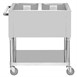 Buffalo Mobiele bain marie wagen 2x 1/1GN