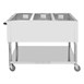 Buffalo mobiele bain-marie trolley 3x 1/1GN