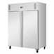 Polar U-Series Staande dubbeldeurs koelkast of vriezer 1300Ltr