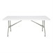 Bolero Opvouwbare Rechthoekige Tafel 6ft Wit