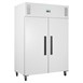 Polar G-Series staande koelkast met dubbele deur wit 1152 liter