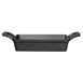 Olympia gietijzeren vierkante schaal met oren 130x130mm