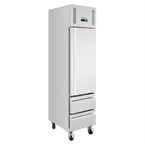 Polar G-Series slanke GN-kastvriezer met 1 deur en 2 laden 180Ltr