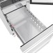 Polar G-Series slanke GN-kastvriezer met 1 deur en 2 laden 180Ltr