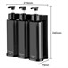 Nisbets Essentials drievoudige douchepompdispenser