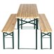 Bolero Duitse bierbank en tafelset 1770x500mm