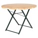 Bolero Duitse bierbank en ronde tafelset 1670x460mm