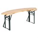 Bolero Duitse bierbank en ronde tafelset 1670x460mm