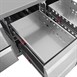 Polar U-Series Gastronorm koelwerkbank met zes laden