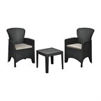 Bolero Elements set met stoelen en tafel voor buiten