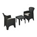 Bolero Elements set met stoelen en tafel voor buiten