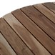 Bolero Acacia acaciahout picknicktafel bankenset rond