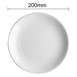 Olympia Origin coupeborden wit 200mm (4 stuks)